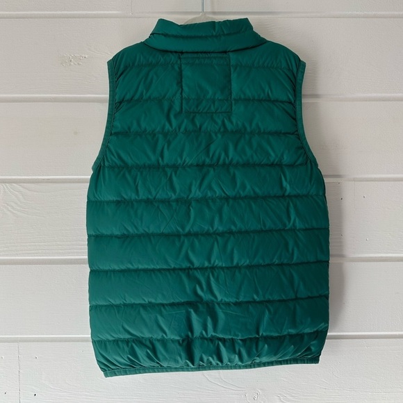 Hanna Andersson Unisex Superlight Down Insulated Puffer Vest in Trek Teal Sz 6-7 - Picture 6 of 10